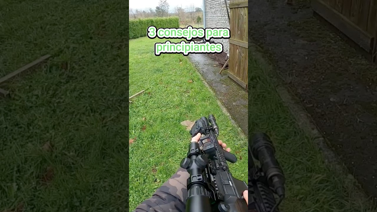 3 CONSEJOS para PRINCIPIANTES en AIRSOFT