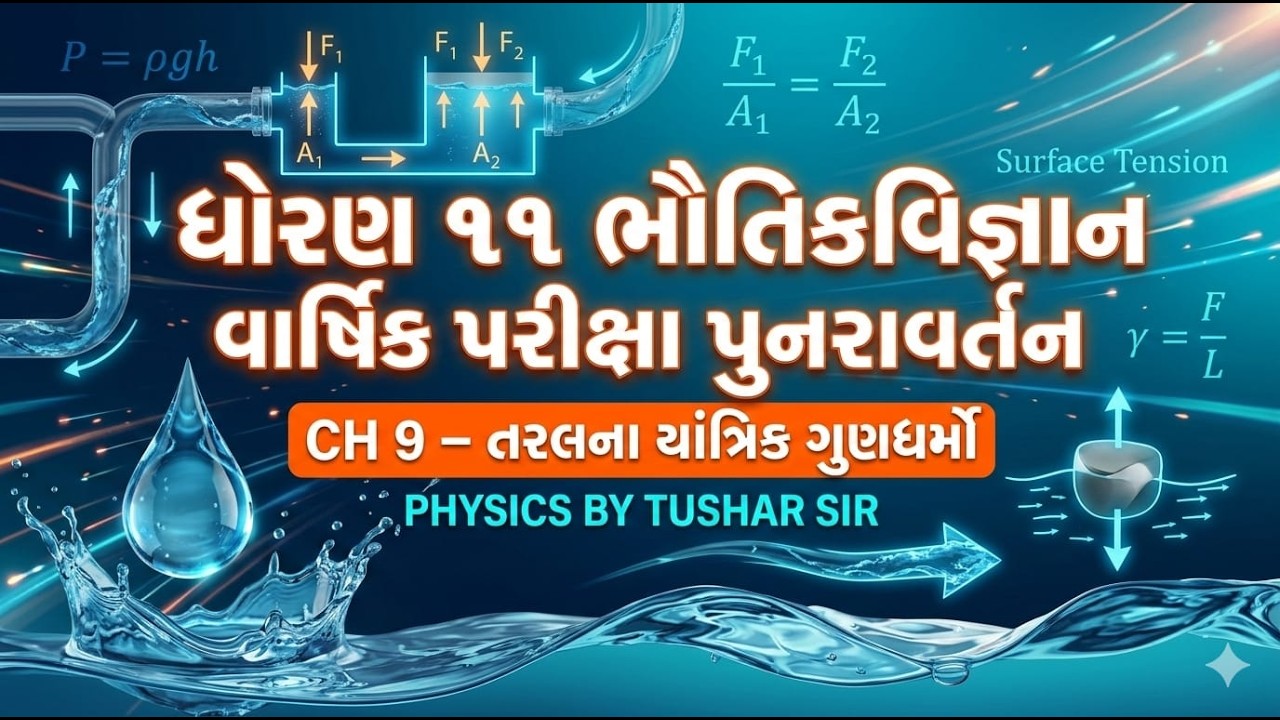 STD 11 Physics Ch 9 | Most IMP Topics for Annual Exam | Marks Booster 🚀