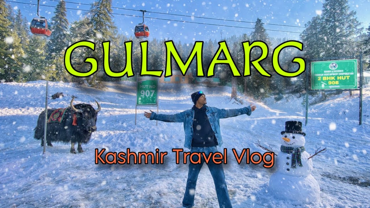 Gulmarg Tour Vlog | Gulmarg In Winter | Gulmarg Snowfall | Gulmarg Kashmir | Kashmir Tour Vlog