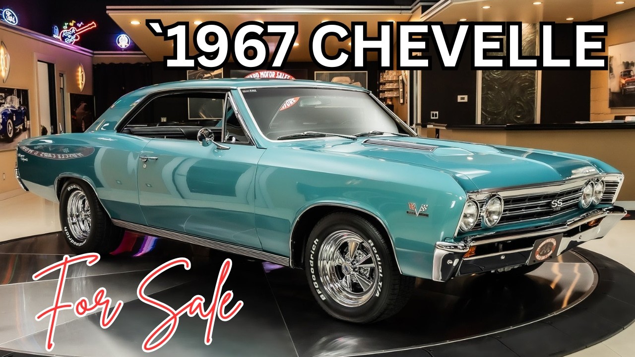Incredible 1967 CHEVELLE SS 396 - Frame-Off Rotisserie Restored I Classic Cars For Sale