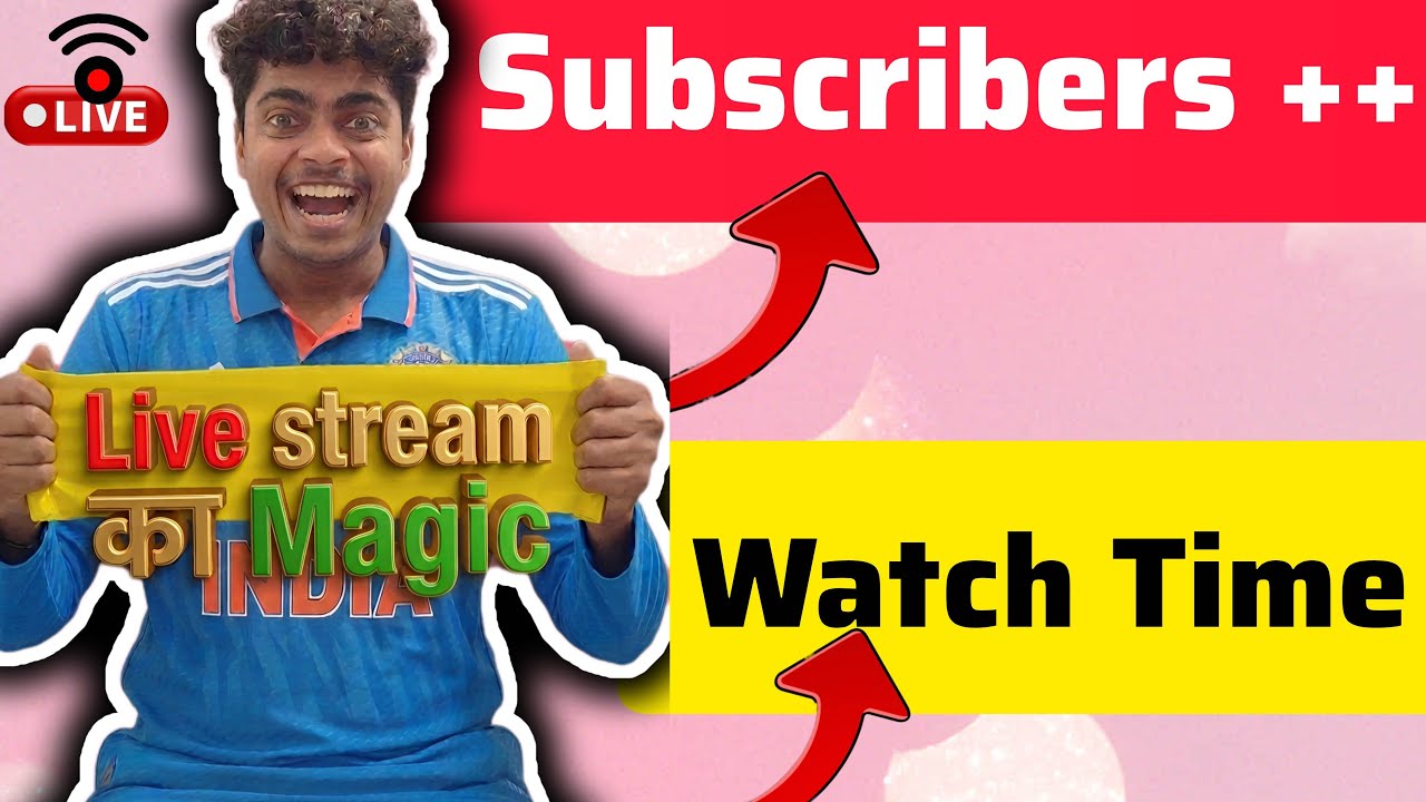 Live Magic ~Subscribers +Watch Time Growth 🚀Join This Live 👍#47||#live#livefeed #sangricomedychannel