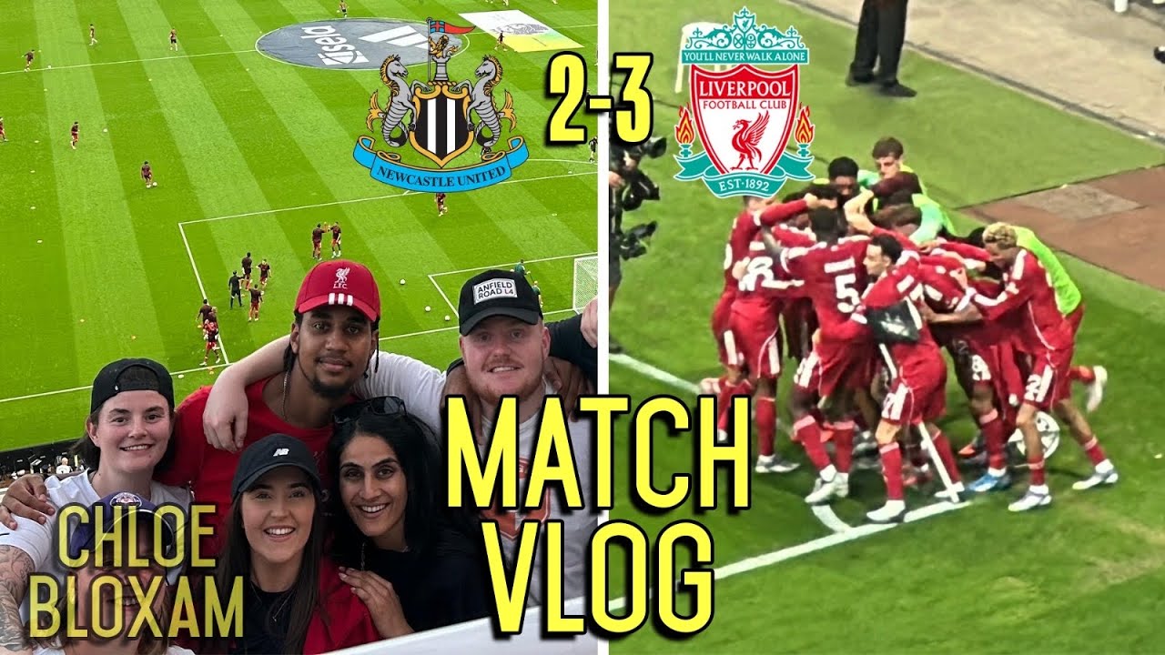 RIO NGUMOHA SENDS LFC AWAY END MENTAL WITH LAST MINUTE WINNER! | NEWCASTLE 2-3 LIVERPOOL |MATCH VLOG