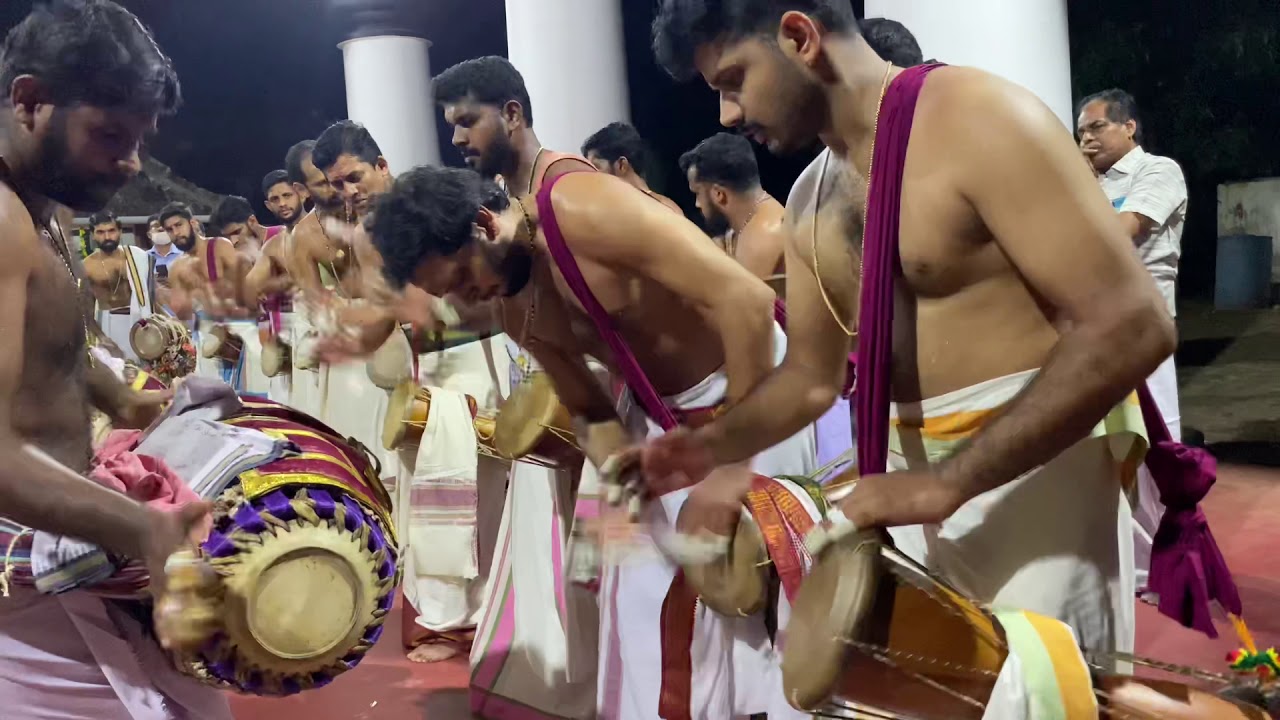 കോമ്പാറ ഉത്സവം 2020 - പഞ്ചവാദ്യം - മൂന്നാംകാലം ഇരുകിട താളവട്ടം - ഒറ്റപ്പാലം ഹരി & ടീം