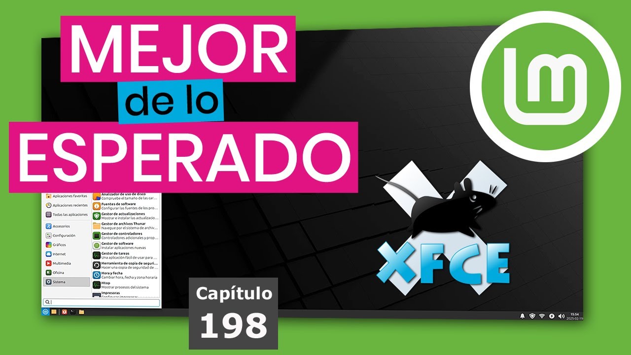 Linux Mint 22.1 XFCE gran ELECCIÓN para menos recursos y CASI tan bueno como Cinnamon