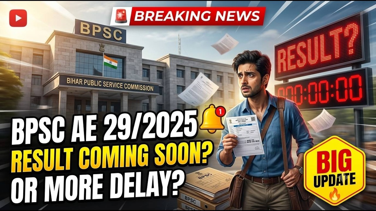 BPSC AE 29/2025 Result Update: Is the wait finally over? Is the result coming soon, or will there...