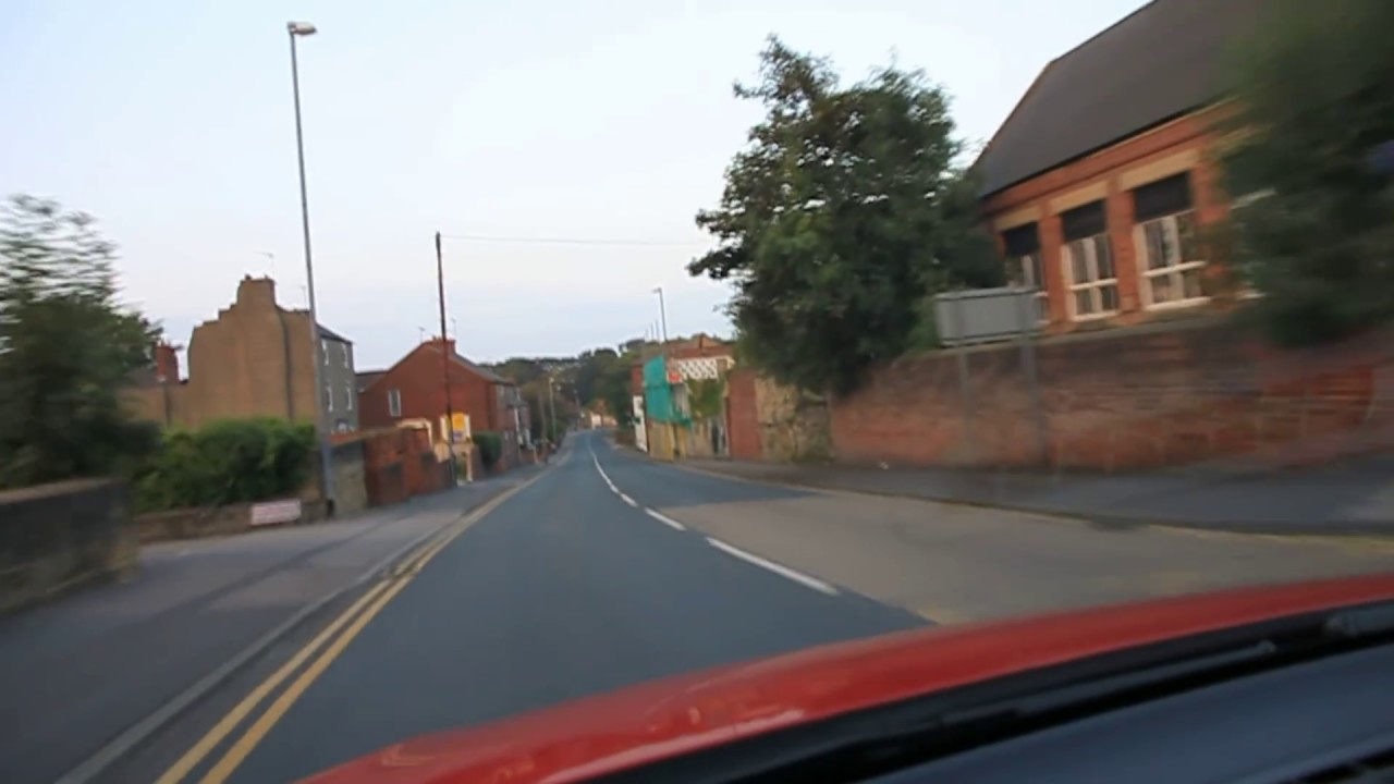 Around Pontefract by car