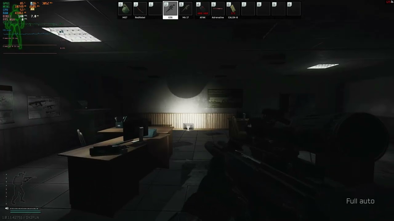 Fighting Tarkov Cheater (I think) be like....