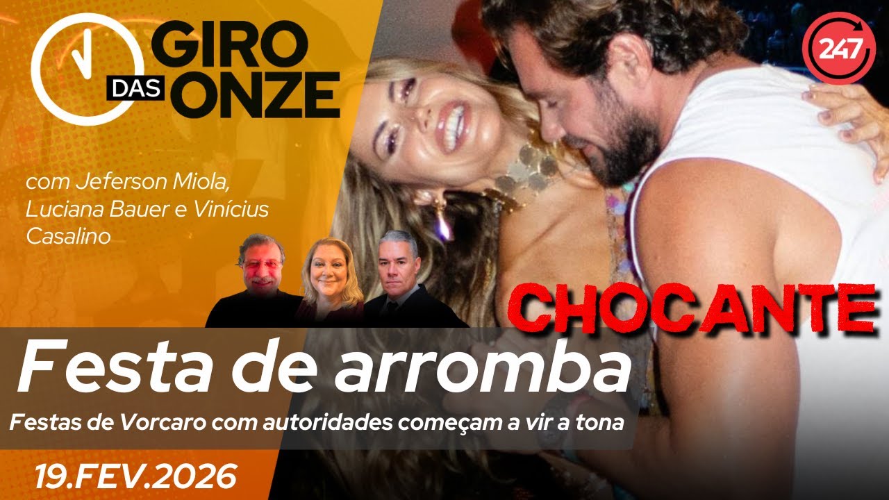 Giro das Onze | Festa de arromba: festas de Vorcaro com autoridades começam a vir a tona