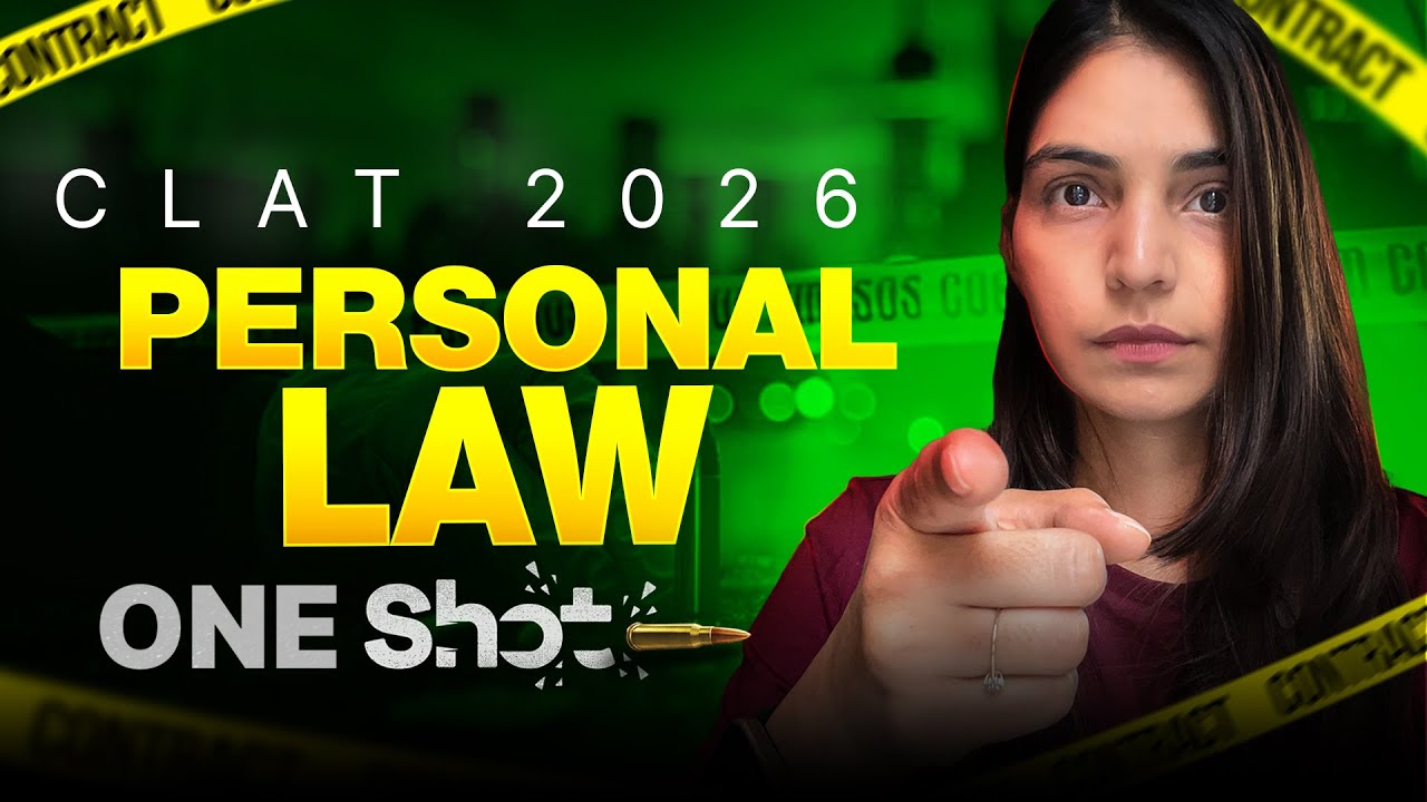 Personal Law One-Shot  | Legal Reasoning for CLAT 2026 | Part-5