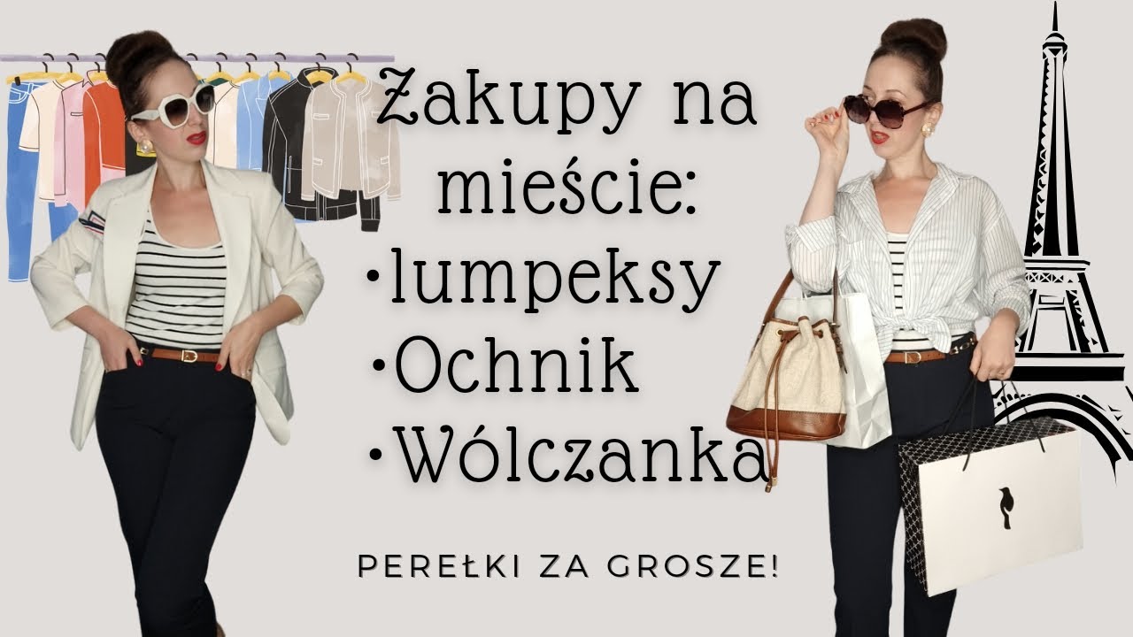 Zakupy na mieście: lumpeksy, Ochnik, Wólczanka🛍️ Perełki za grosze🗼✨