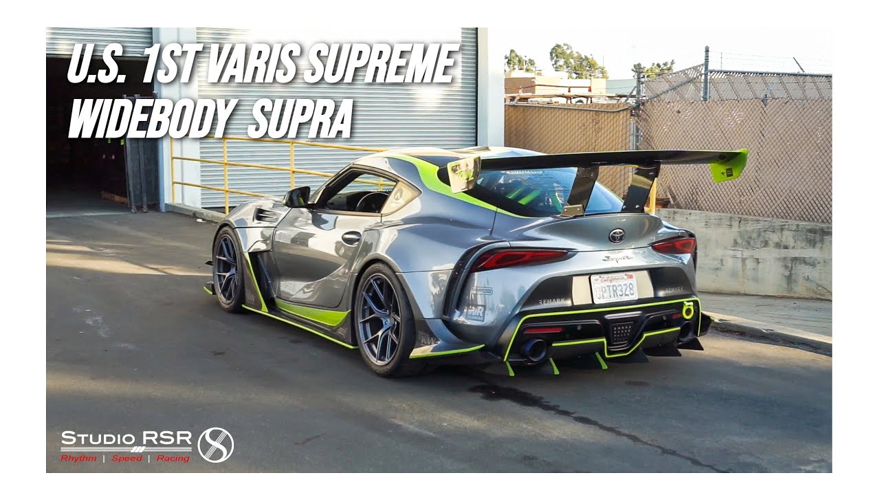 U.S. FIRST!! 2020 Supra (MK5) Varis Supreme widebody