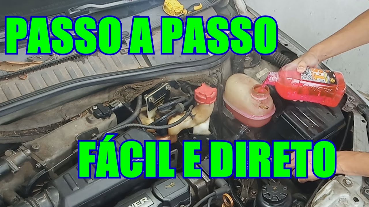 COMO TROCAR O LIQUIDO DE ARREFECIMENTO DO CORSA FRENTE MONTANA
