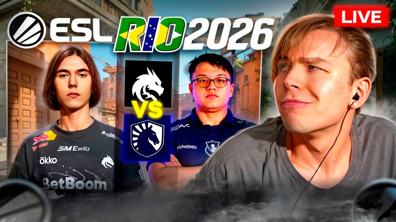 СТРОГО КОММЕНТИРУЕТ SPIRIT VS LIQUID / ДОНК В ПРАЙМЕ / IEM RIO 2026 (CS2) #strogo