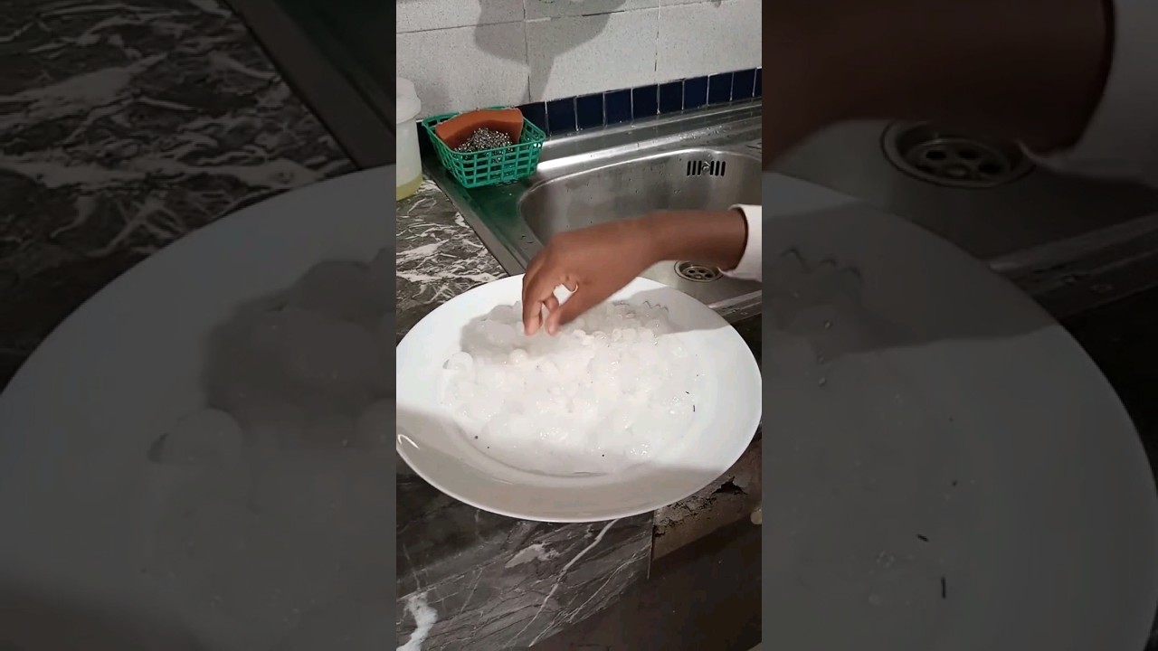 Hail Storm #Rabat #Morocco #shorts