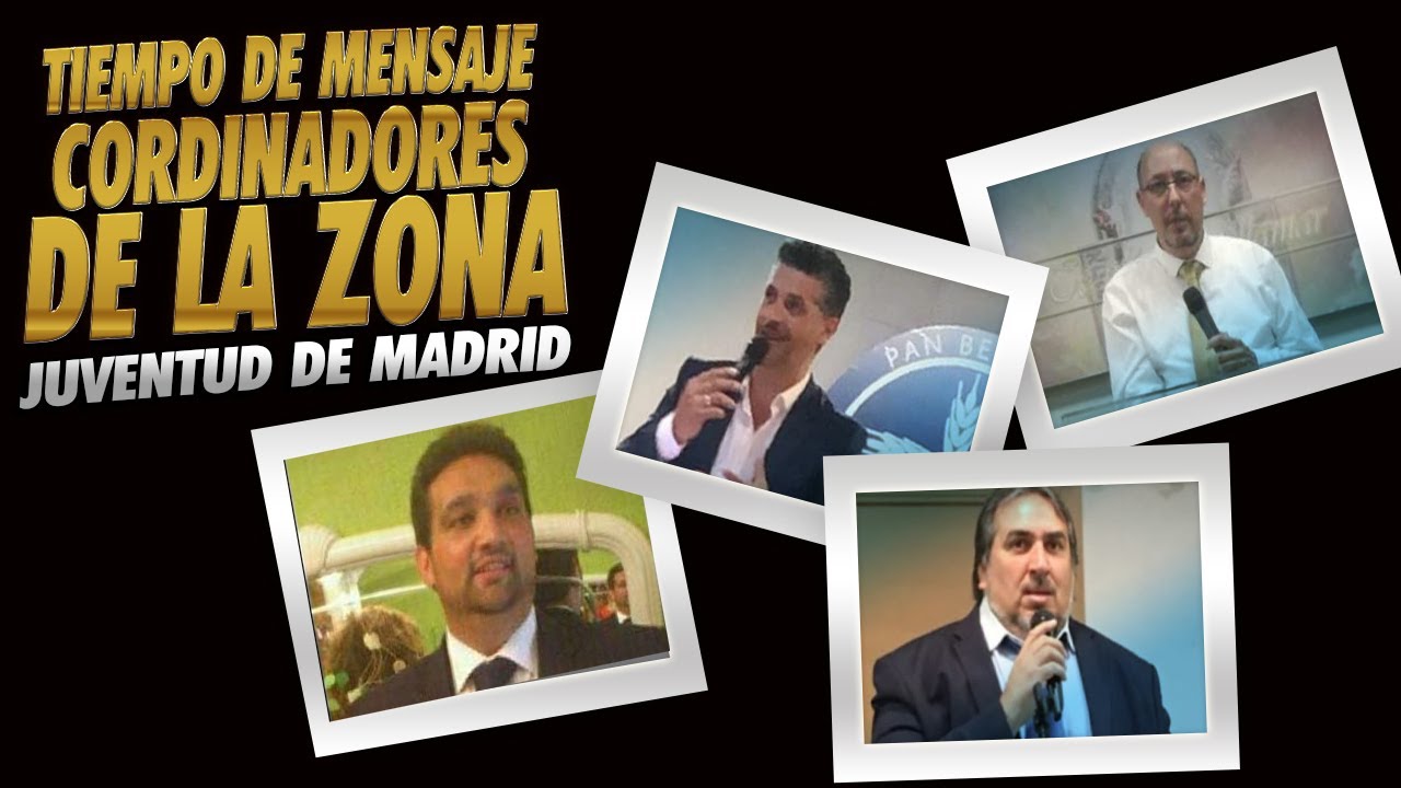 CORDINADORES DE LA JUVENTUD #TiempoDeMensaje