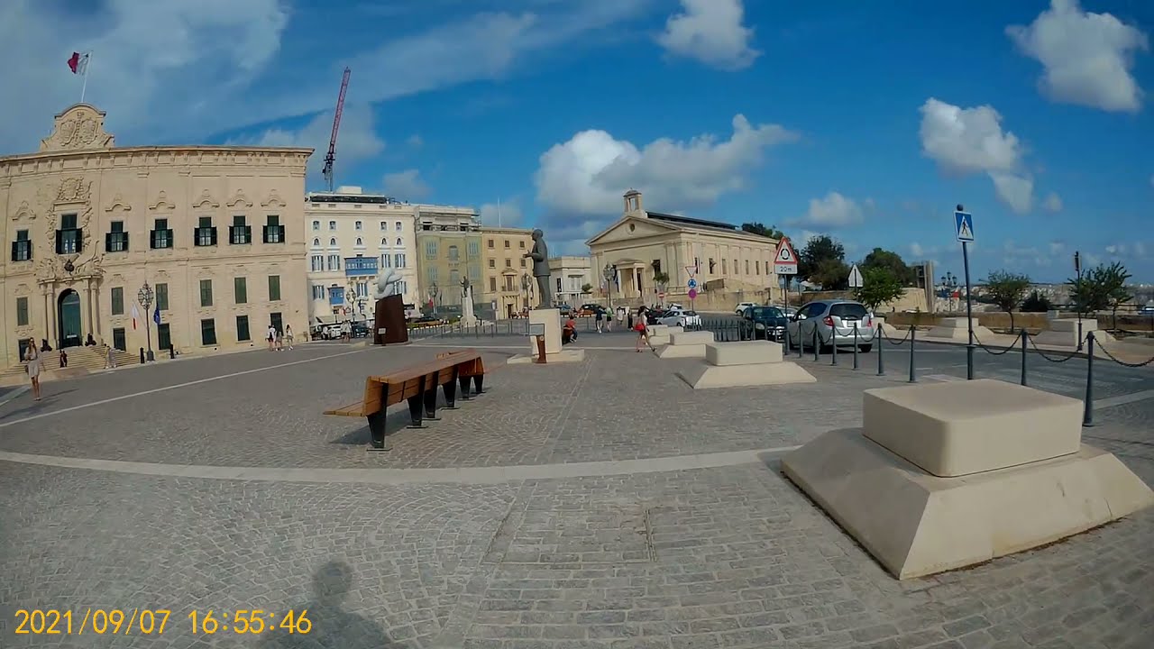 Valletta to Paola bicycle route (September 2021)
