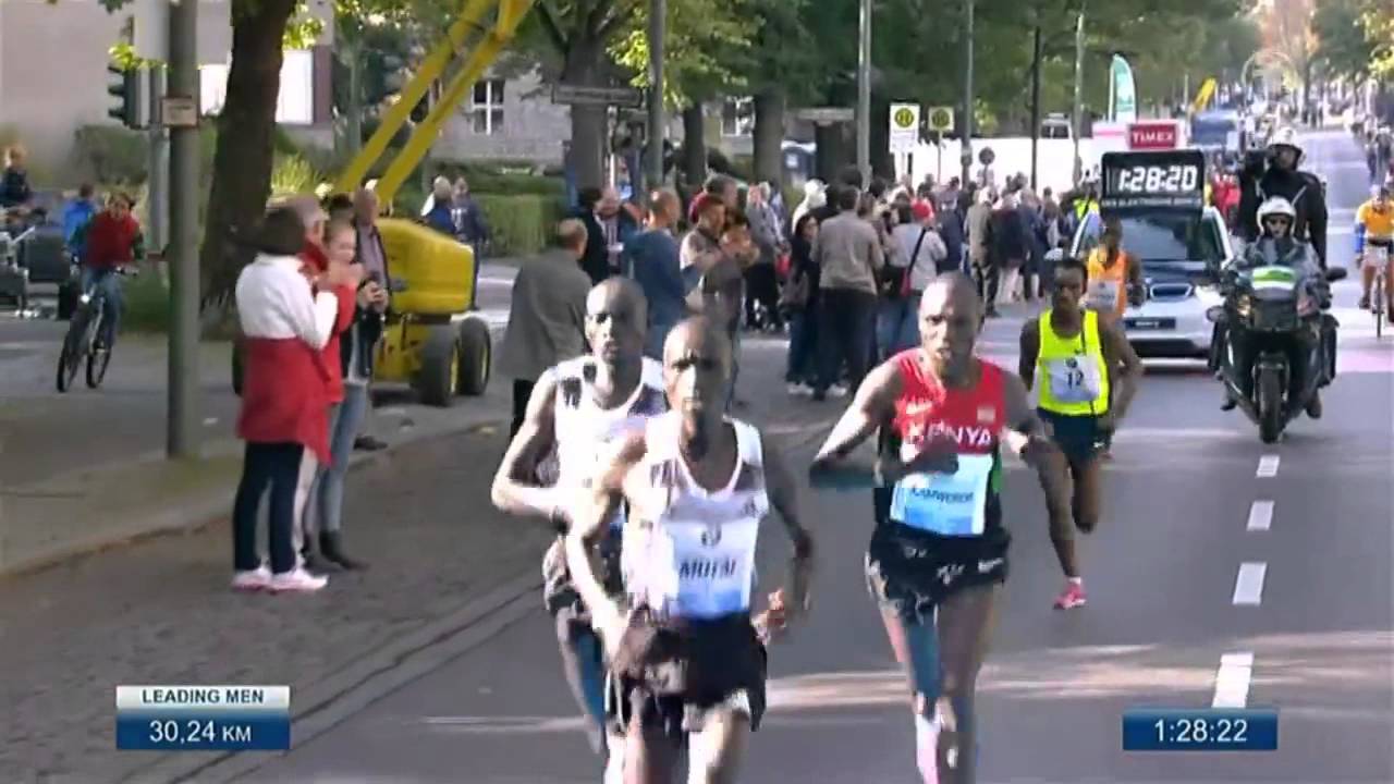 Berlin Marathon 2014 - WORLD RECORD - 02:02:57 by Dennis Kimetto