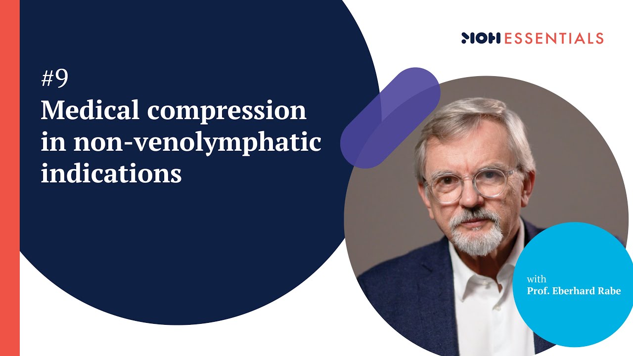 Prof. Eberhard Rabe highlights compression’s broader benefits beyond venous and lymphatic disorders
