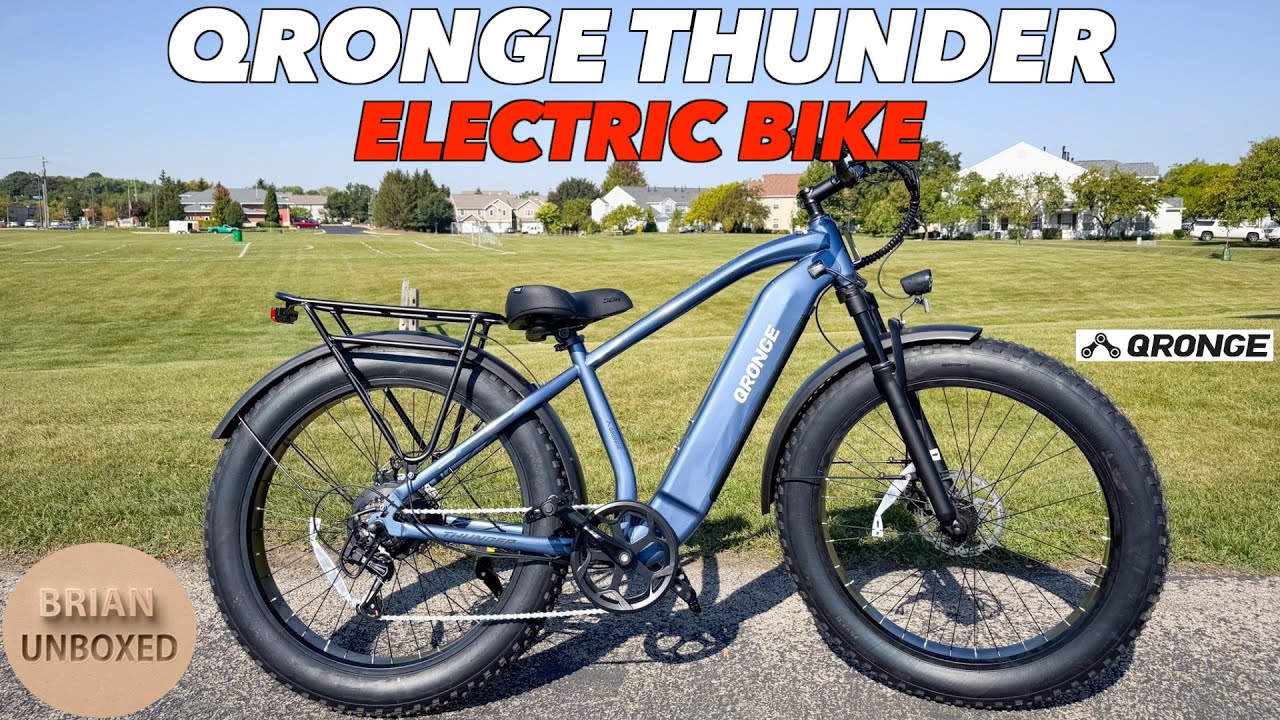 Электровелосипед Qronge Thunder — полный обзор