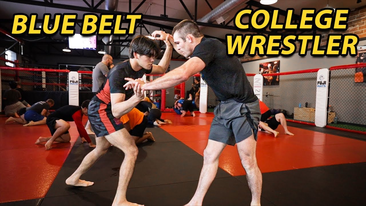 College Wrestler Vs. BJJ Blue Belt