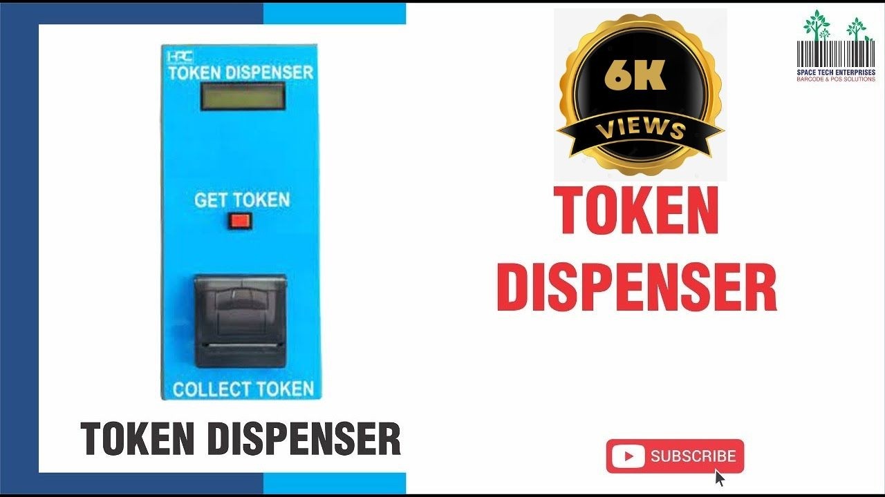 Token Print Machine/ Token Dispenser Que No. Print Machine Token Dispencer Queue No. Print Machine