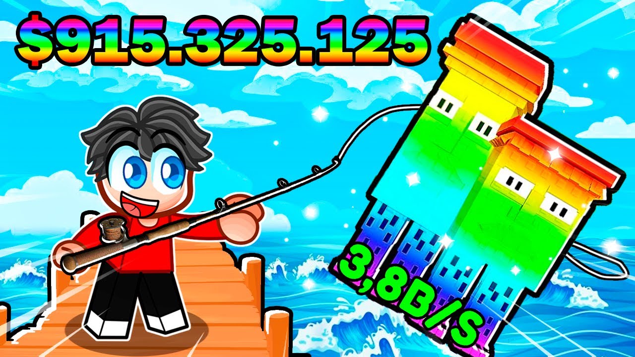 Vi Fisker Den BEDSTE BRAINROT I Roblox Fish A Brainrot!