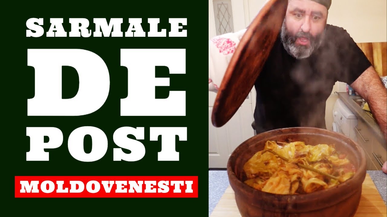 RETETA SARMALE DE POST | CUM SA FACI SARMALE DE POST MOLDOVENESTI