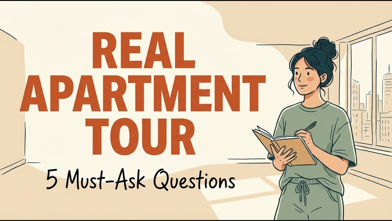 How to Speak During an Apartment Viewing - English Practice