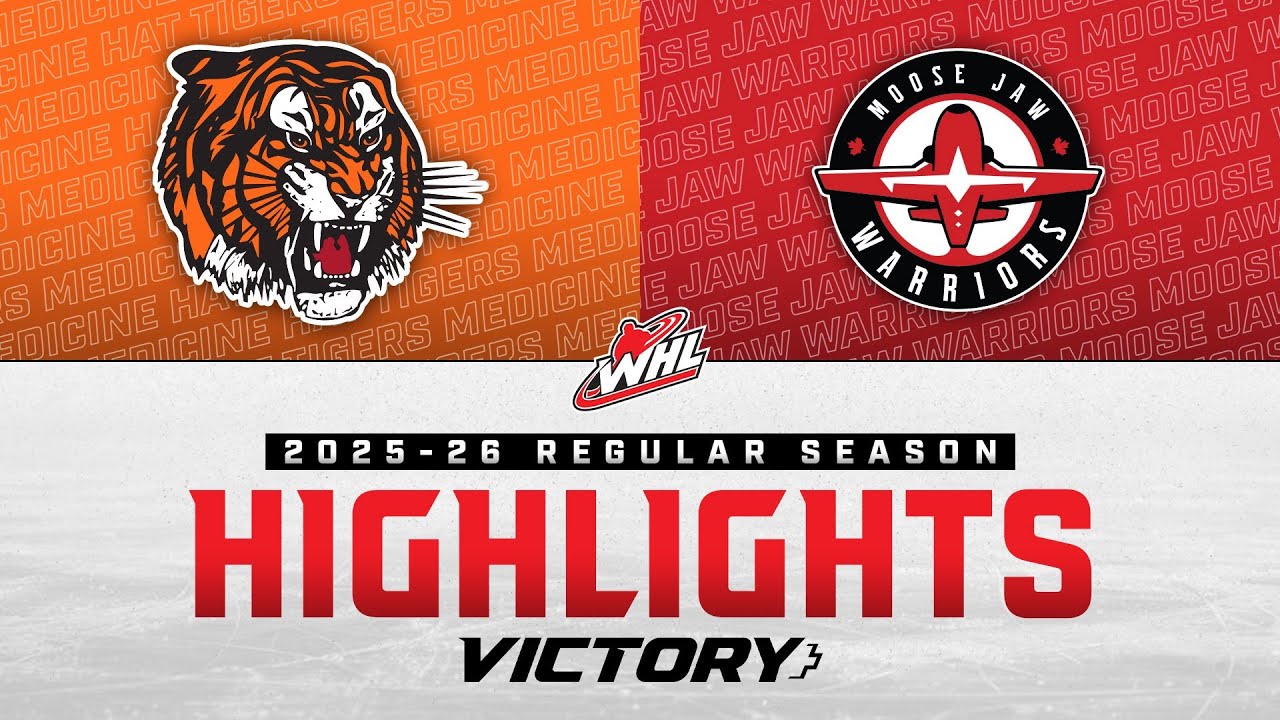 Medicine Hat Tigers at Moose Jaw Warriors 12/05 | WHL Highlights 2025-26