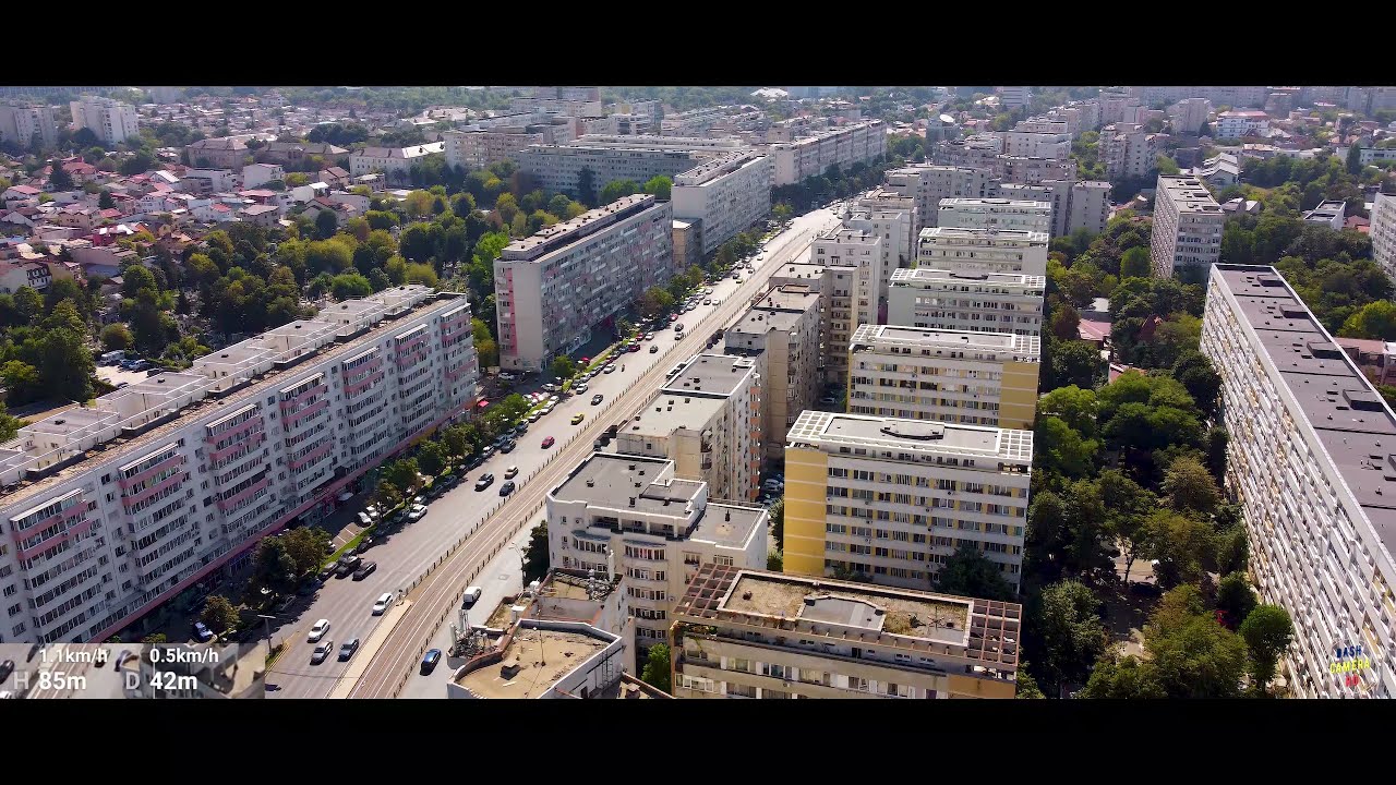Piața Iancului - Cora Pantelimon  (09.2021) 4K ✈️