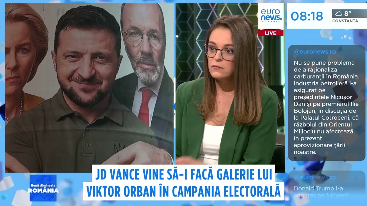 Miza vizitei lui JD Vance la Budapesta &icirc;naintea alegerilor parlamentare cruciale pentru Viktor Orban