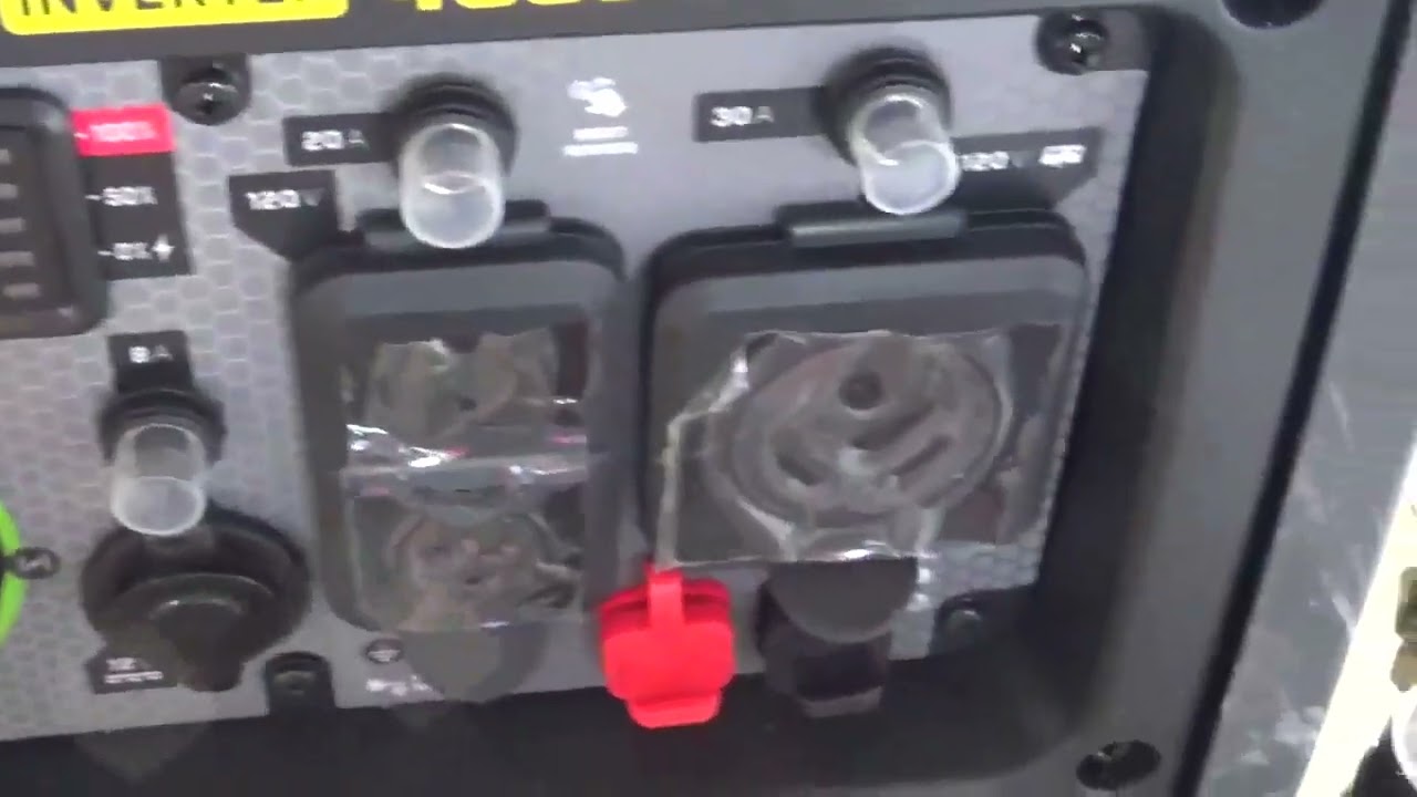 Champion 4500 W Dual Fuel Inverter Generator