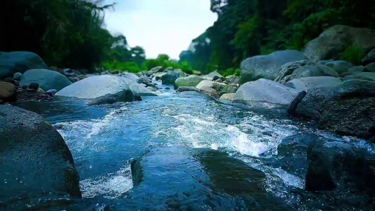 🌿 Peaceful Mountain Stream ASMR Sounds for Deep Sleep, Calm Focus & Relaxation