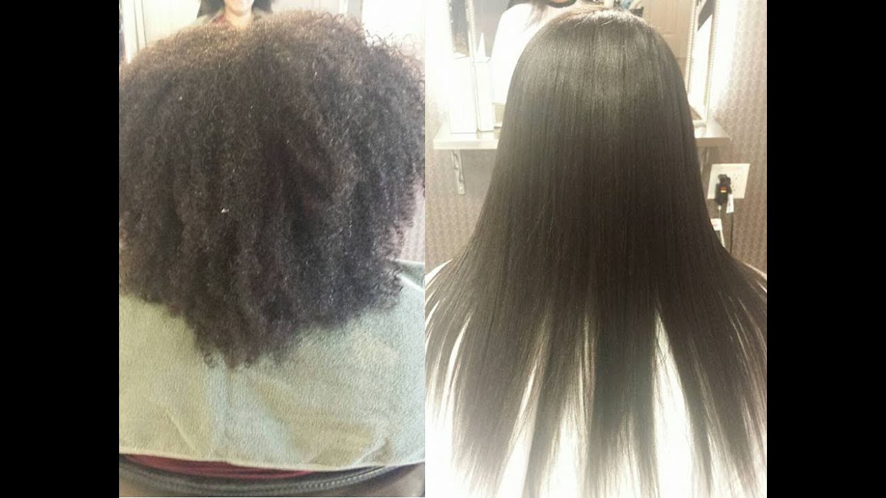 Japanese Hair Straightening - Super Kinky Hair | momo hair - Toronto