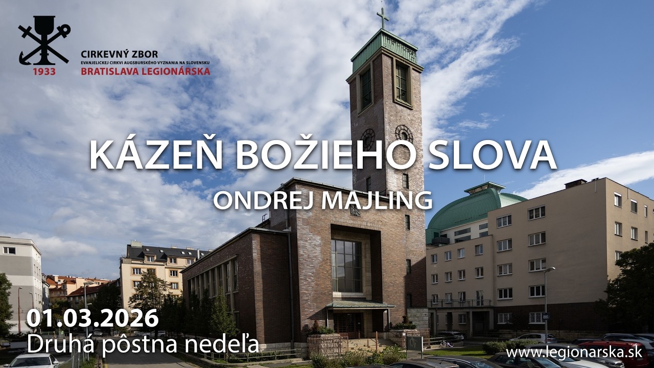 Kázeň - Ondrej Majling - 1.3.2026 -  Druhá pôstna nedeľa