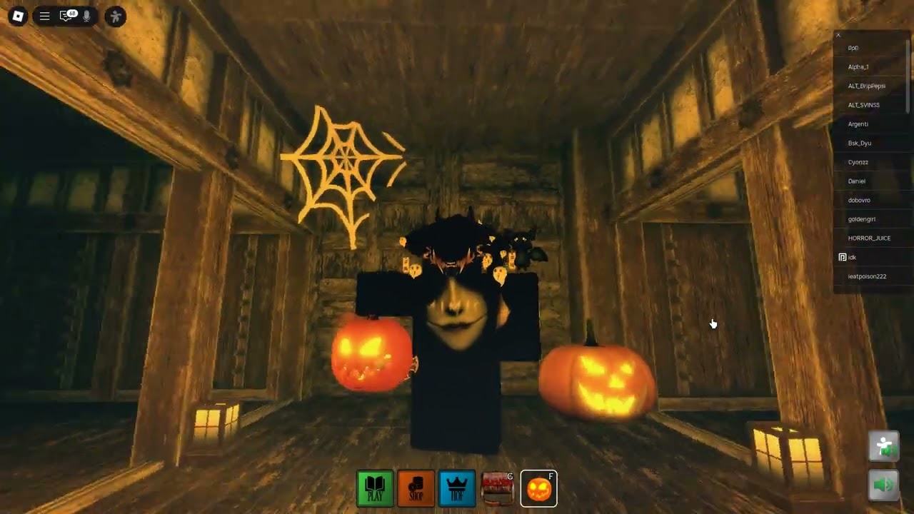 exploring the new mimic gamemode halloween lobby