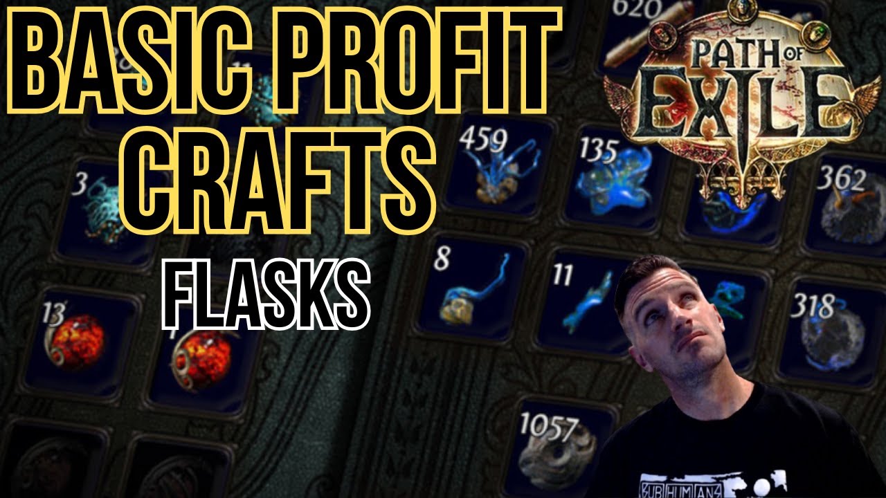 Path of Exile | Basic Profit Crafting Guide | Flasks