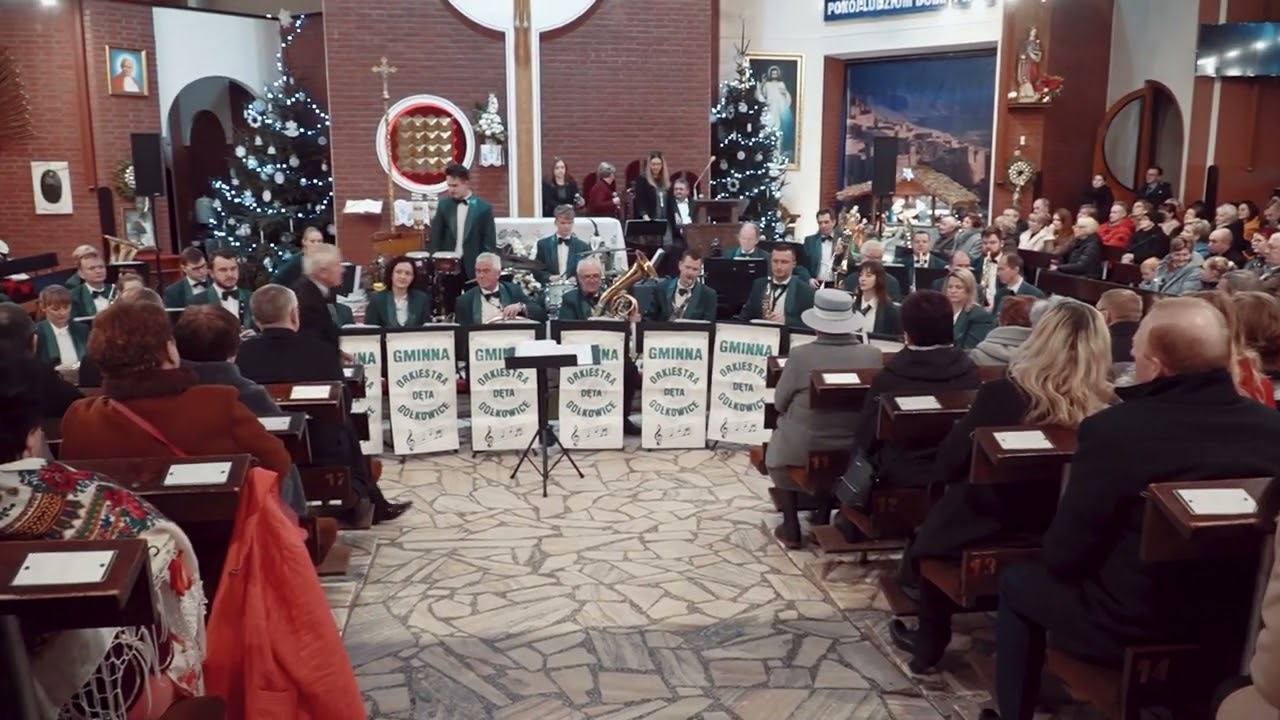 Koncert Kolęd w Gołkowicach 15.01.2023 - Gminna Orkiestra Dęta Gołkowice