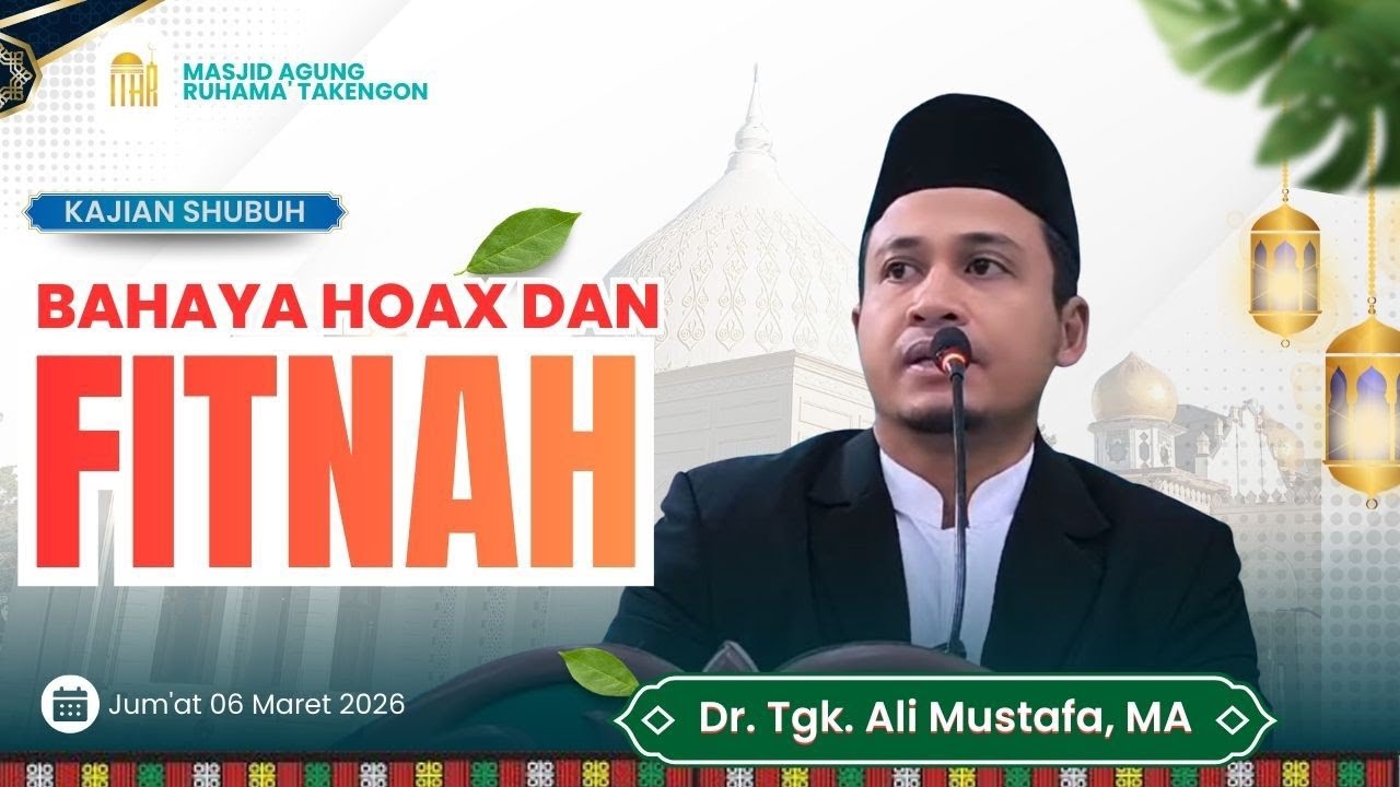 BAHAYA HOAX DAN FITNAH