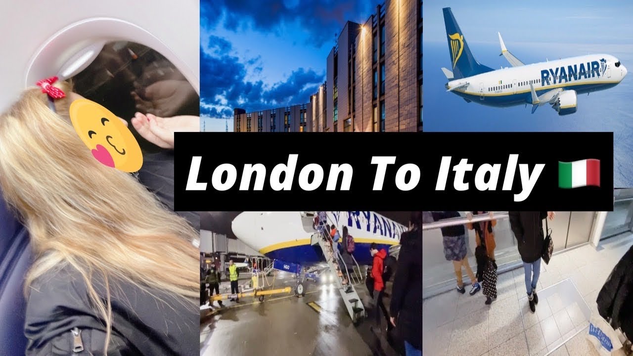 Flying From London To Italy | London to Milan, Italy 🇮🇹