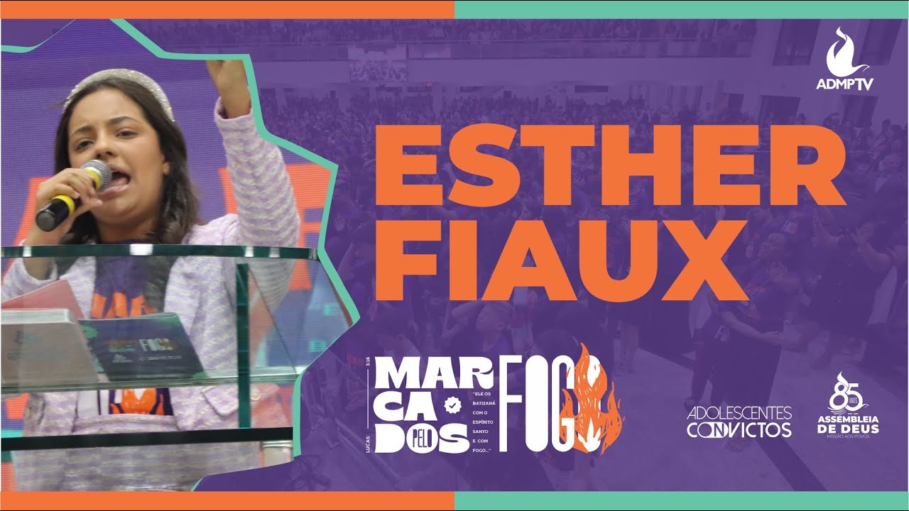 ESTHER FIAUX | MEDLEY + TESTEMUNHO (IMPACTANTE)