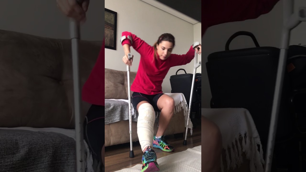 Vídeo 1 - 2º dia pós cirurgia LCA (Ligamento Cruzado Anterior)