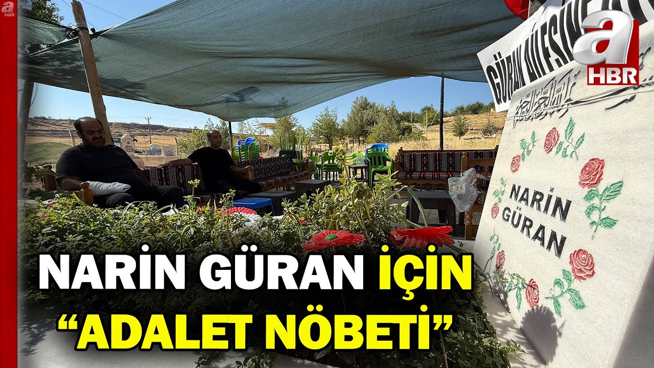Narin Güran Cinayetinin Üzerinden 1 Yıl Geçti! Narin Güran Mezarının Başında Adalet Nöbeti...