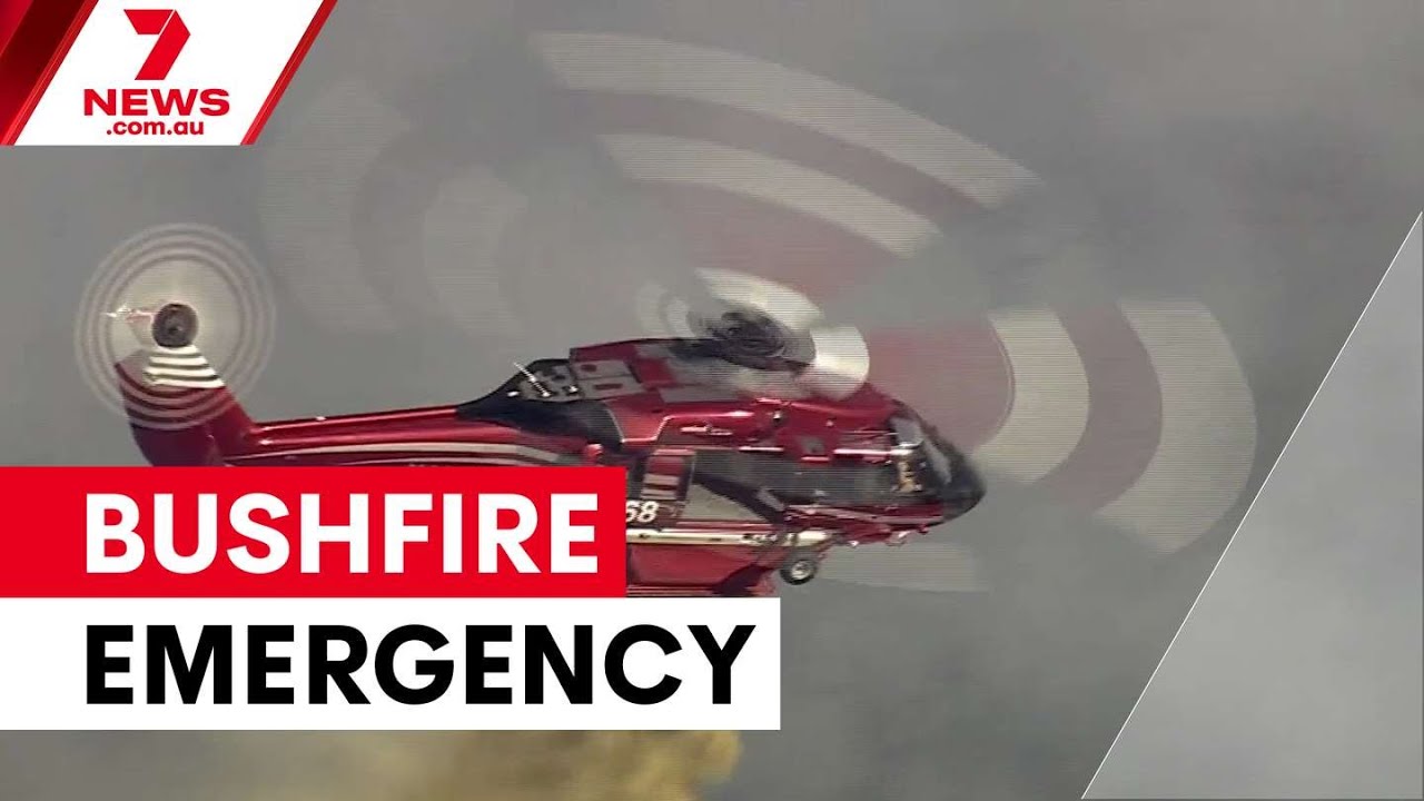 Emergency warnings issued for multiple Australian bushfires | 7NEWS