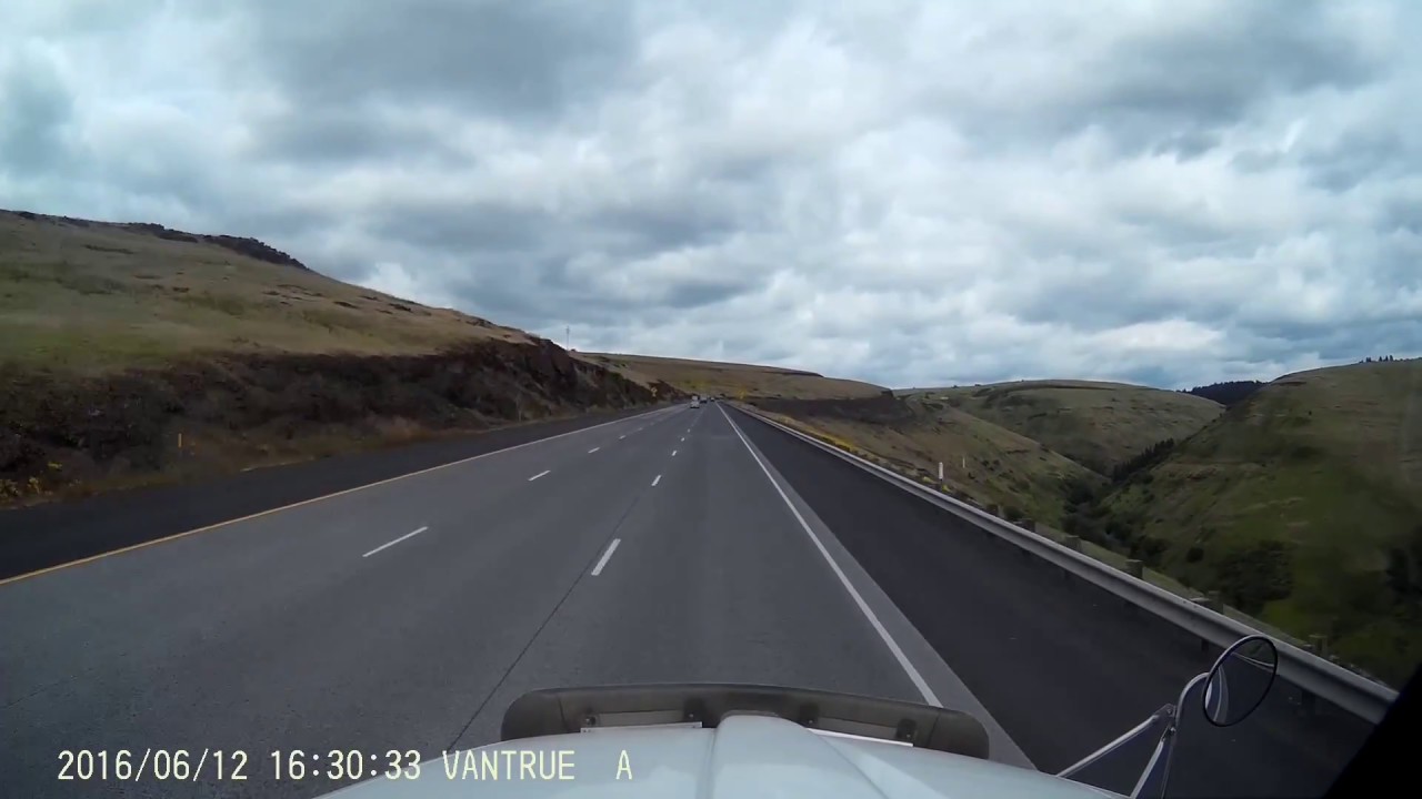 I-84 Cabbage Hill at Deadman Pass Oregon Time Lapse