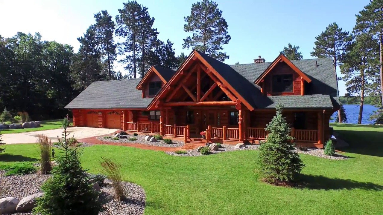 Andersen Log Homes Aerial Video