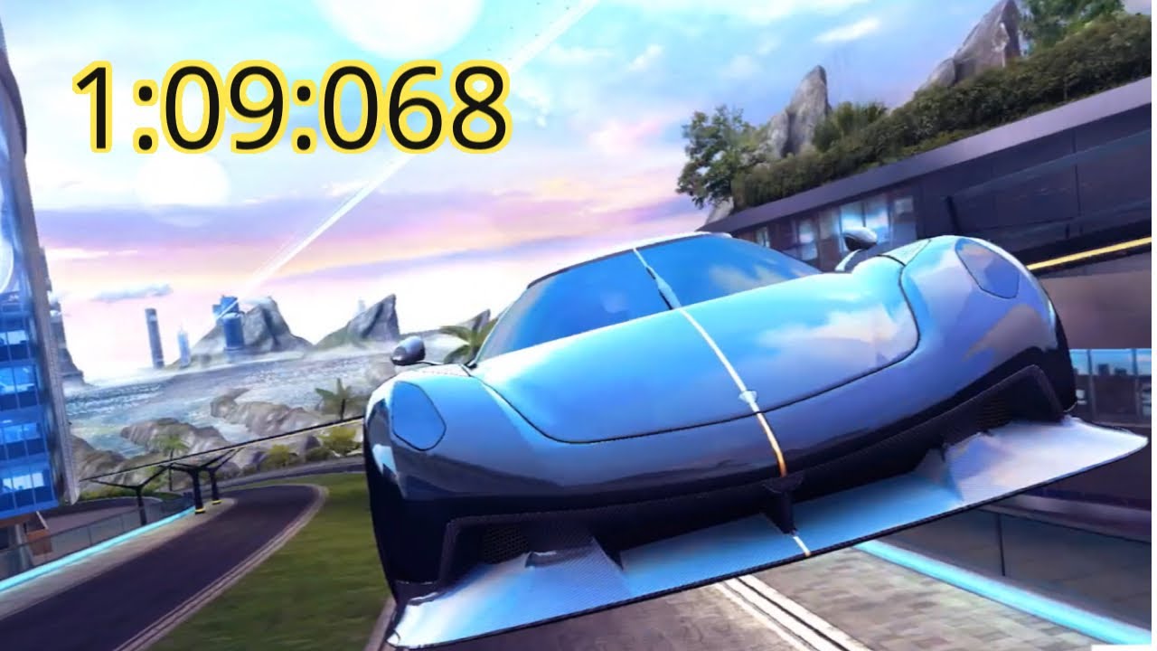 Asphalt 8 - Gearshift Greenway - Jesko Absolut - 1:09:068