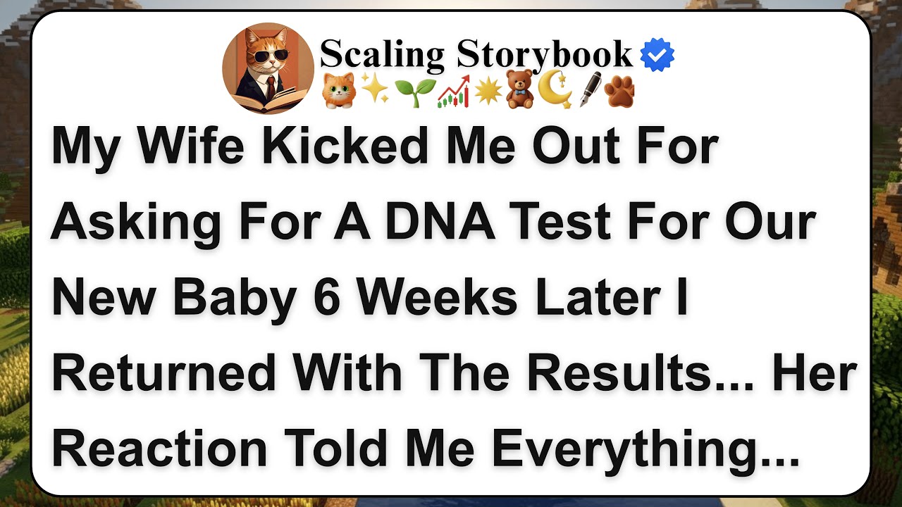 My Wife Kicked Me Out For Asking For A DNA Test For Our New Baby — 6 Weeks Later