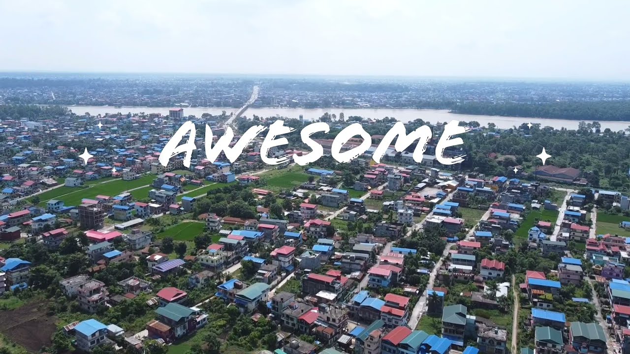 Drone Footage Of Gaindakot ❤️