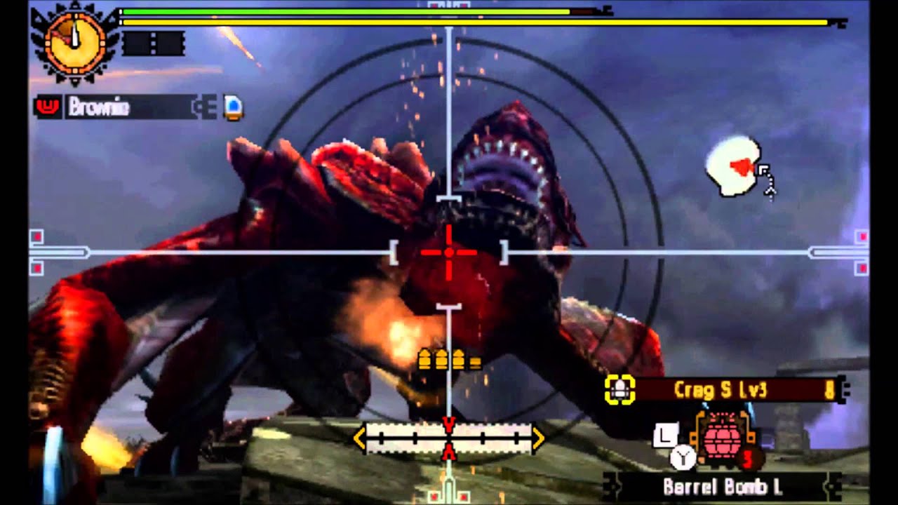 MH4U V★10 Molten Tigrex Solo LBG 1:22:30